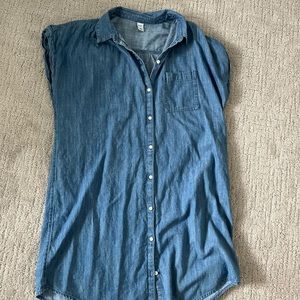 Large Old Navy denim dress